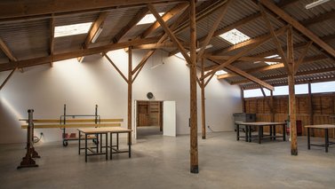 image of a woodcutting studio