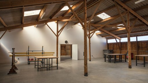 image of a woodcutting studio