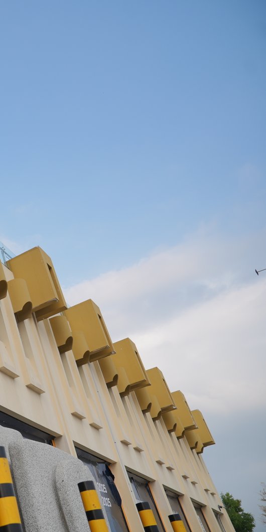 Fire Station's facade.