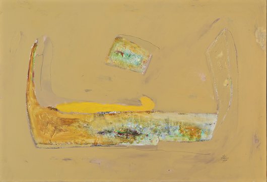 Ali Hassan, Noon, 2008. Acrylic on canvas,  110 X 160cm.