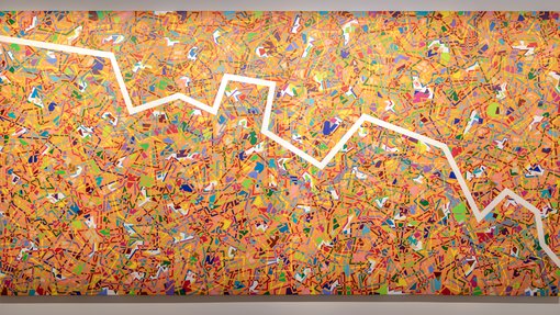 Painting by Mubarak Nasser Al-Thani