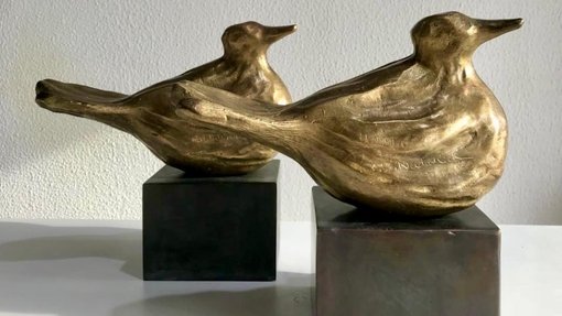 BIRD BRONZE SCULPTURE