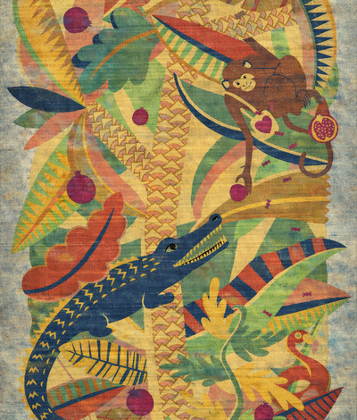 From Fable to Fiber: The Kalila wa Dimna Triptych