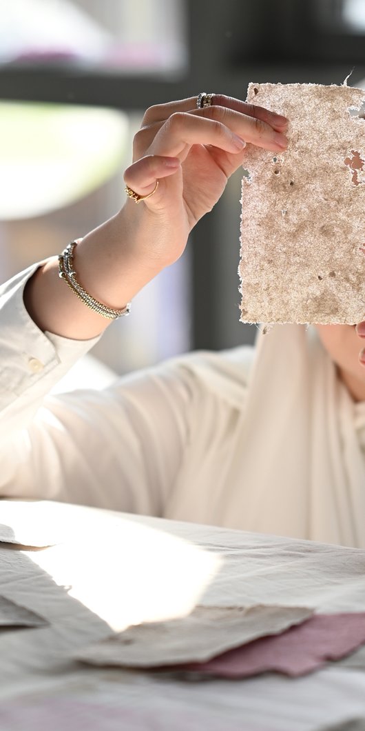 Bougainvillea Paper: Crafting Nature into Design