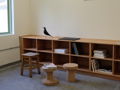 brown cabinets