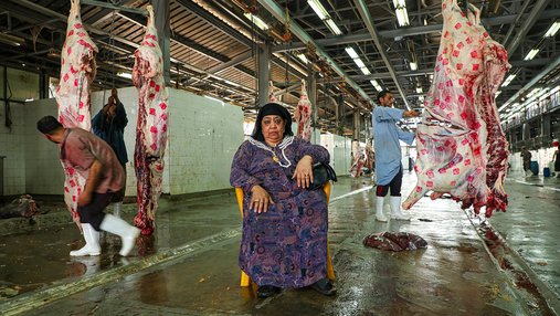 Ibrahim Kandil_Teacher Ruhiya, owner of the Slaughterhouse