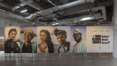 Installation view of Doha Fashion Fridays, 2023, © Faruk Pinjo