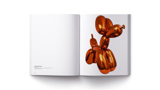 jeff koons inner pages of the book