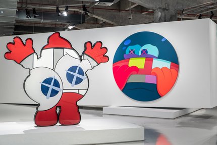 Artworks by KAWS in Garage Gallery.