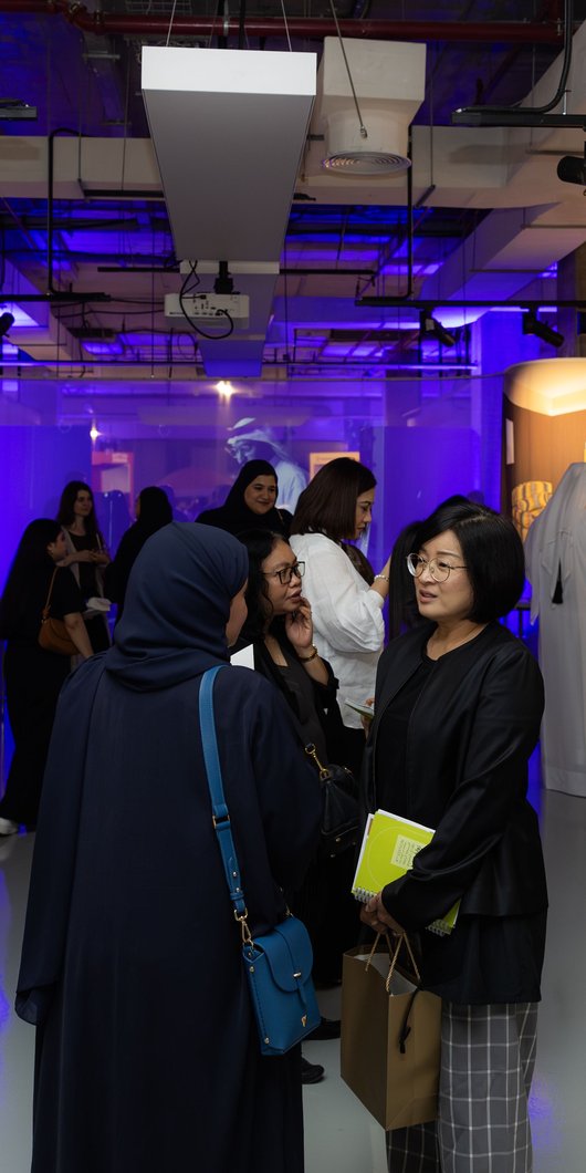 Event with group of people talking