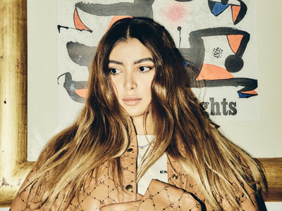 Woman wearing a jacket