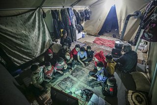 Muhammed Said Tako: Qatar Cup Illuminates Hope: Children Watch the Tournament Despite Harsh Camp Conditions