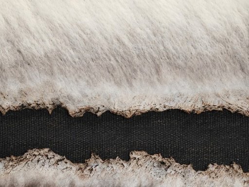 black and white wool