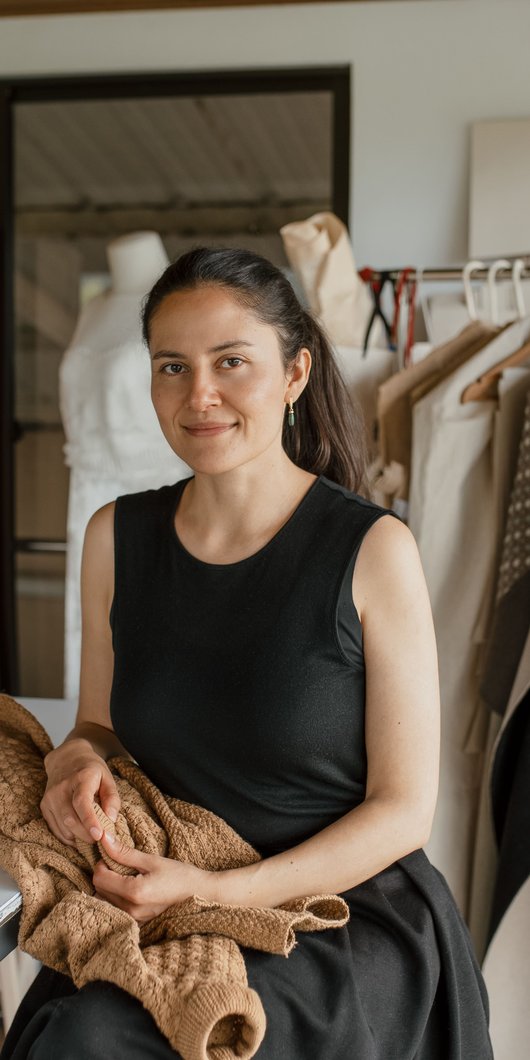 Designer in an atelier