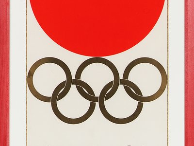 tokyo olympics logo 1964