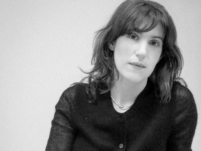 black and white portrait woman