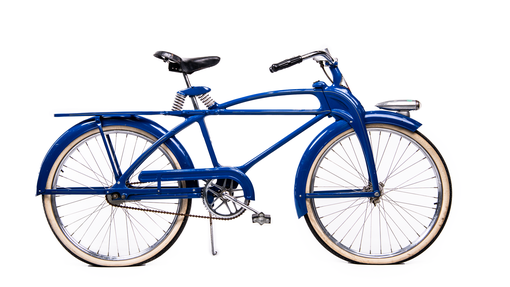 Evinrude Streamflow, USA, 1937, Materials: Aluminium, Steel, Rubber, Leather, Property of Qatar Museums