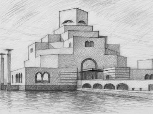 Modern Lines : Architecture through the Eyes of I. M. Pei