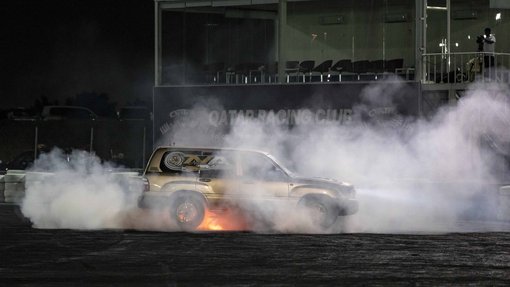 Car Drfiting Photography by Hamad Khalifa Al-Mohannadi