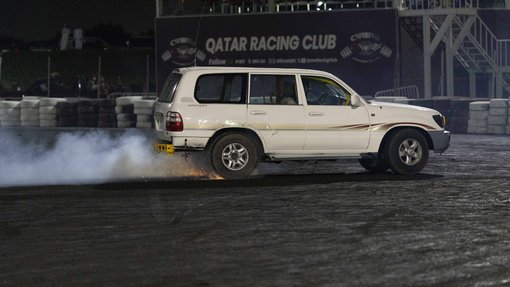 Car Drfiting Photography by Hamad Khalifa Al-Mohannadi