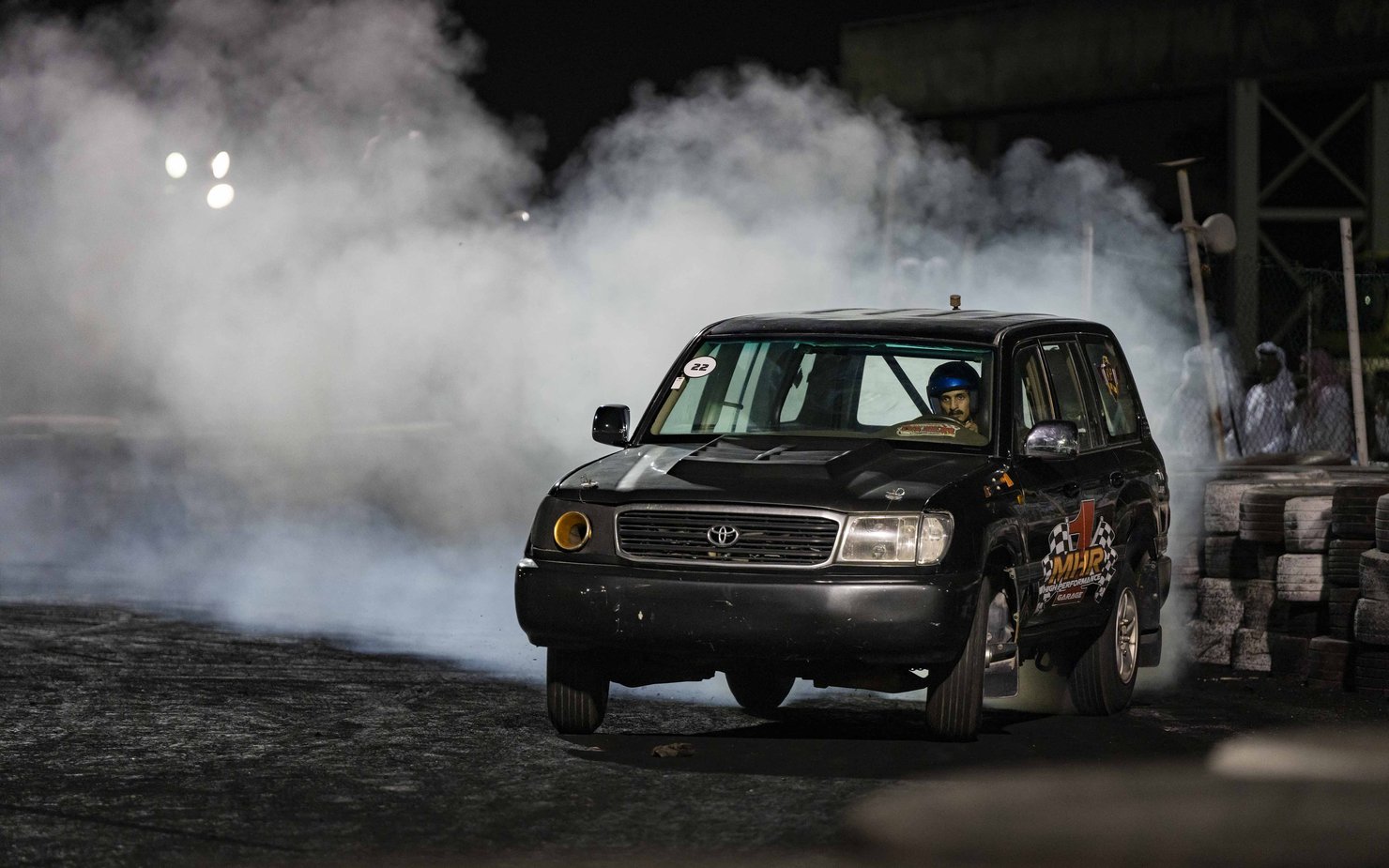 Car Drfiting Photography by Hamad Khalifa Al-Mohannadi