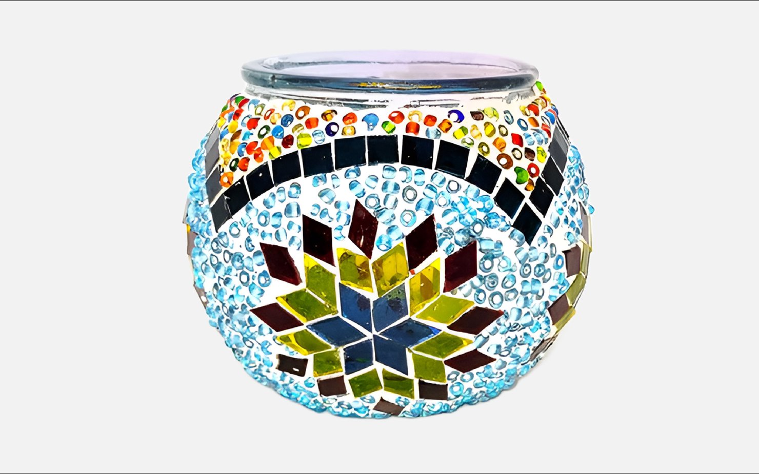 Turkish Mosaic Candle Holder Workshop