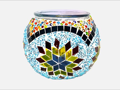 Turkish Mosaic Candle Holder Workshop