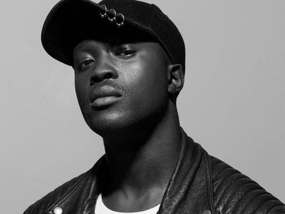 Black and white portrait