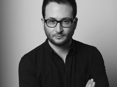 Black and white portrait