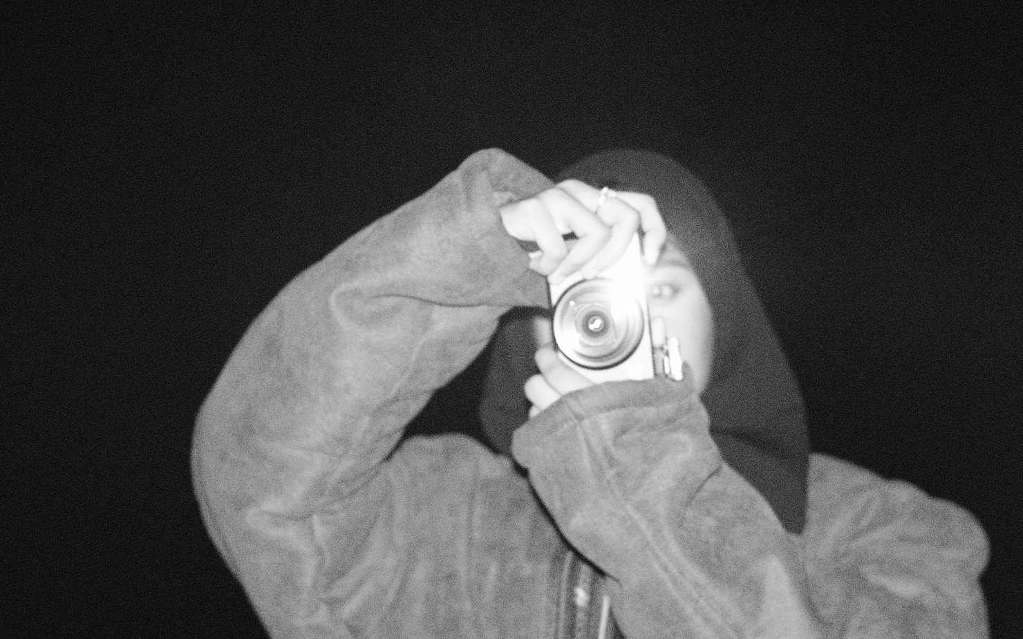 girl holding a camera