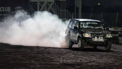 Car Drfiting Photography by Hamad Khalifa Al-Mohannadi