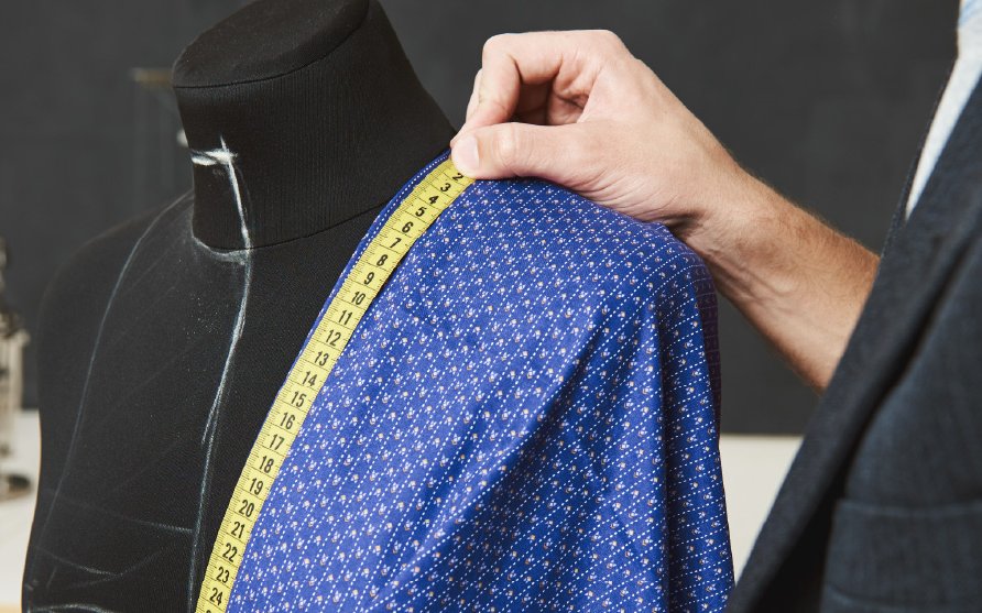 Cloth over mannequin