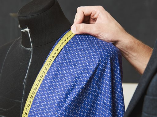 Cloth over mannequin